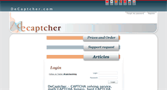 Desktop Screenshot of de-captcher.com