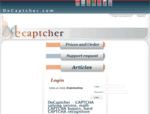 Tablet Screenshot of de-captcher.com